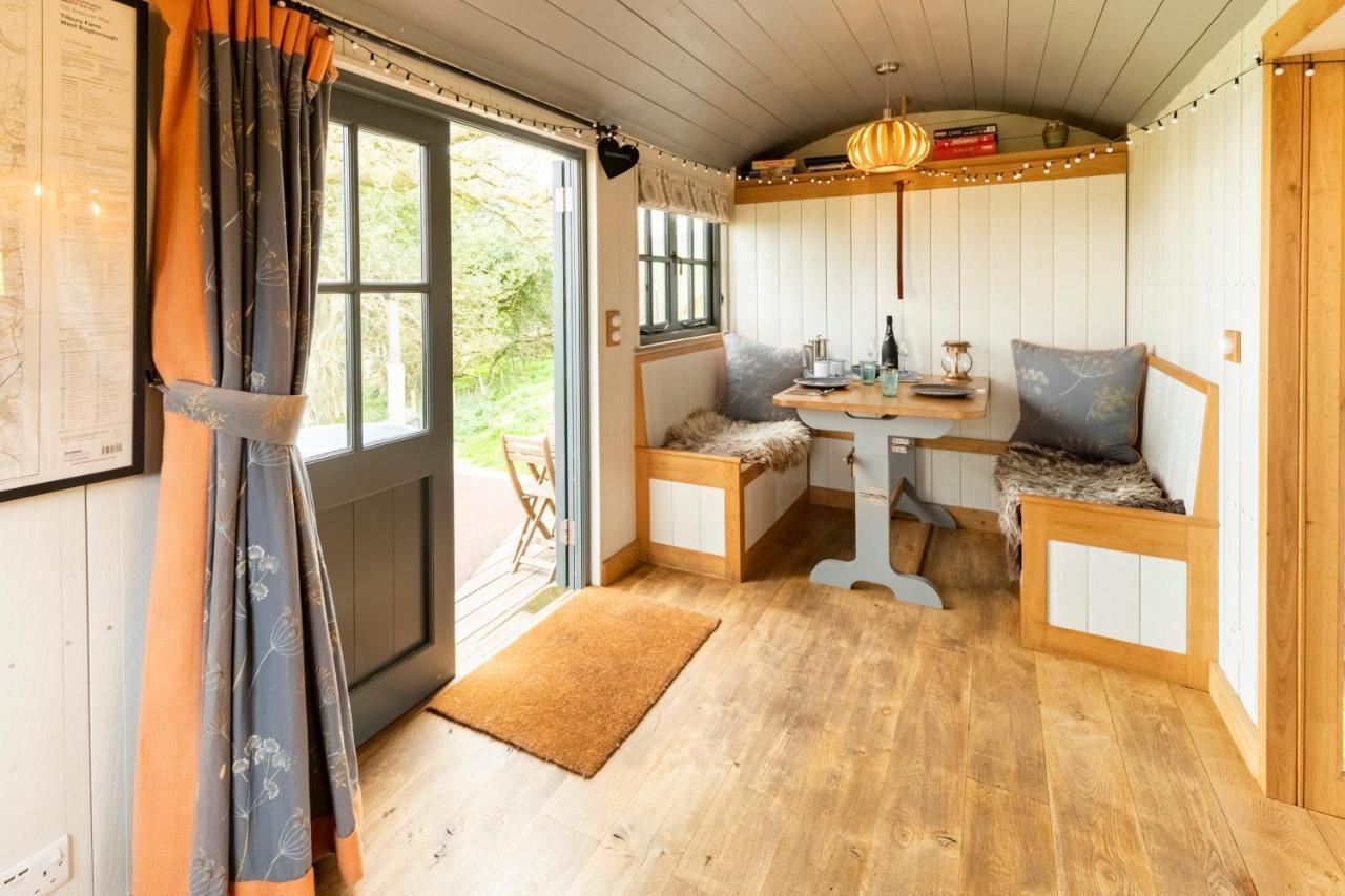 Tilbury Shepherd Huts With Hot Tubs Plus Holiday Cottages West Bagborough Exterior photo